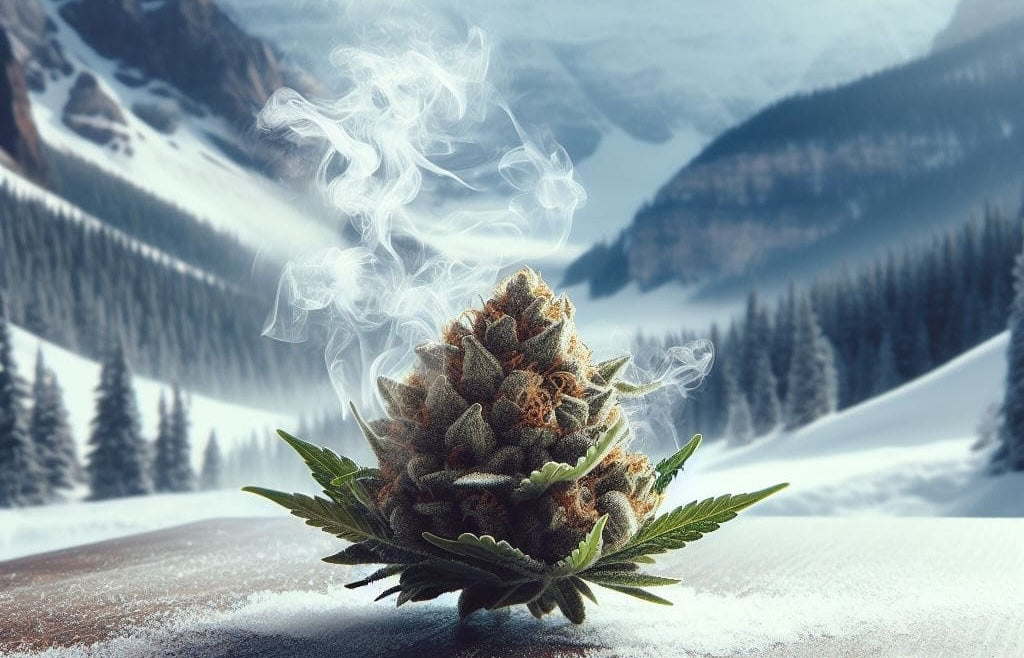 White Widow : Explorez l'Éclat de la Fleur de Cannabis ❄️