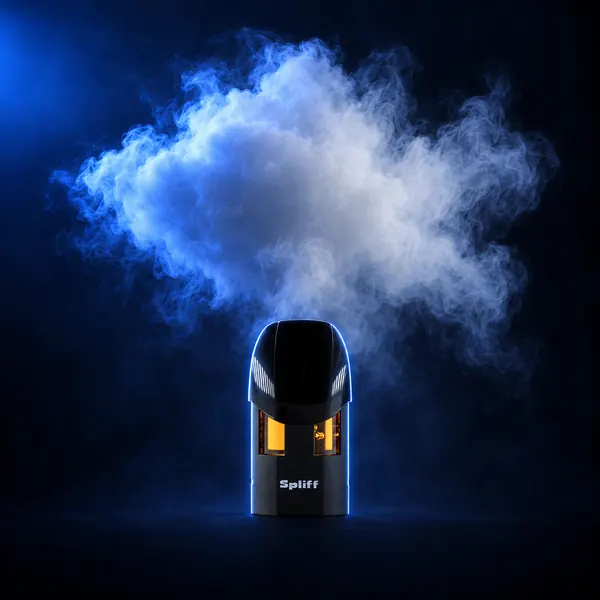 Dampwolk boven een Magic Pod
