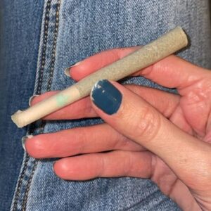 Klantbeoordeling Voorgerolde CBD joint - White Widow met foto - Spliff