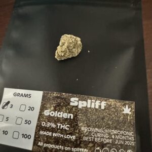 Klantbeoordeling Golden Hash met foto - Spliff