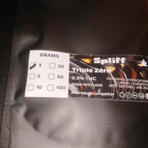 Klantbeoordeling Triple Zéro met foto - Spliff