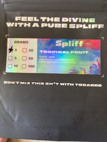 Tropical Fruit - 30% THCX photo review