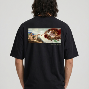 Tee-Shirt FEEL THE DIVINE – accessoire van Spliff, achterkant