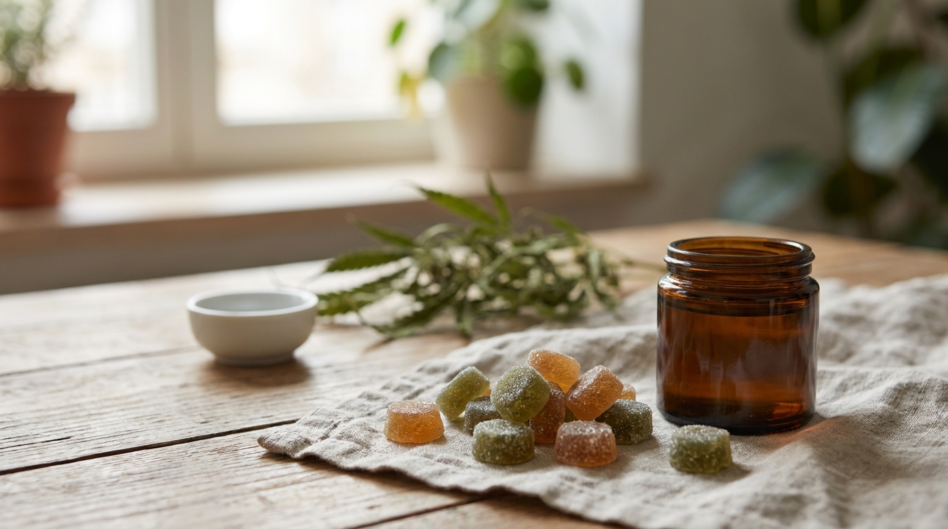 thc snoep — plan d'ouverture éditorial, sujet net au premier plan