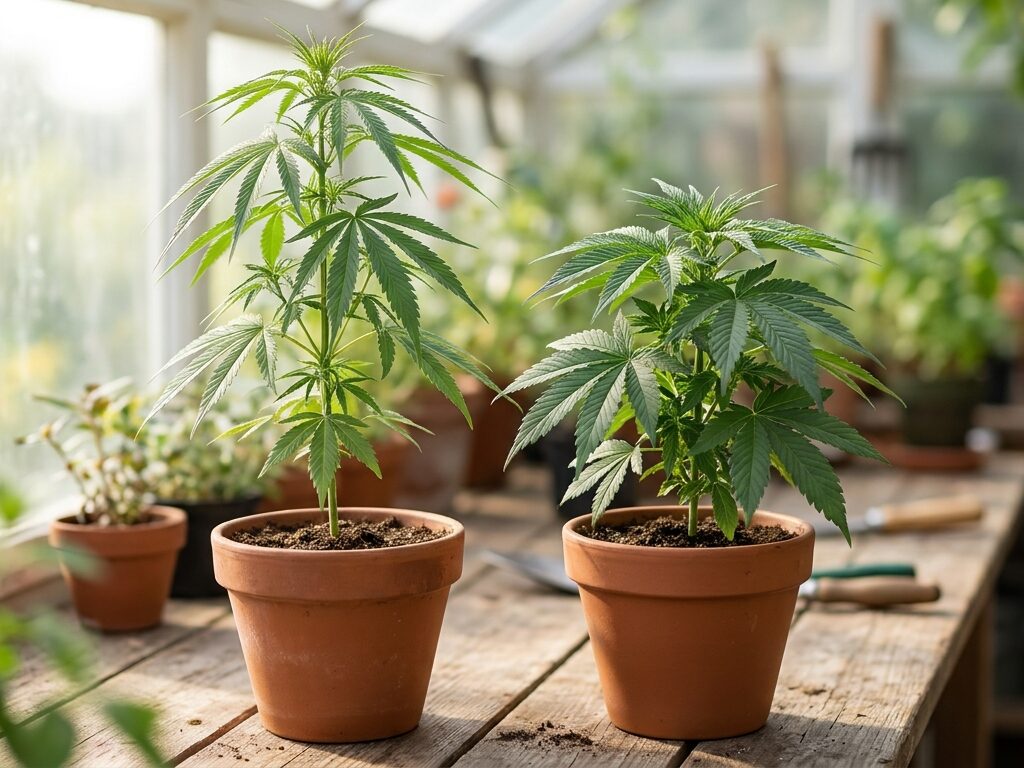 Openingsfoto: Sativa vs indica