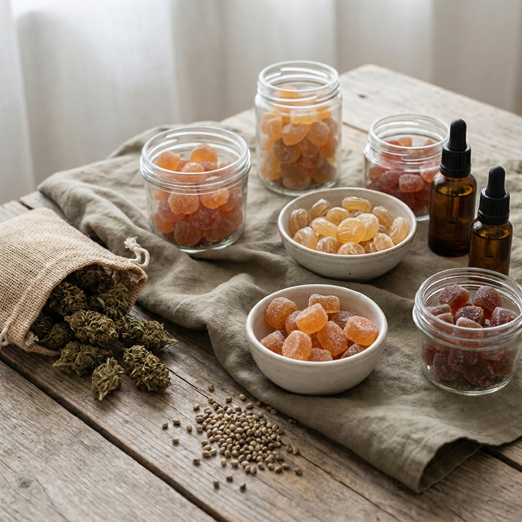 Illustratie: Cbd snoep · Wat is CBD snoep precies?