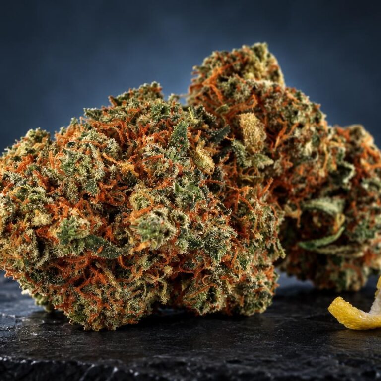 AK 47 wiet: bloem Super Lemon Haze in beeld gebracht