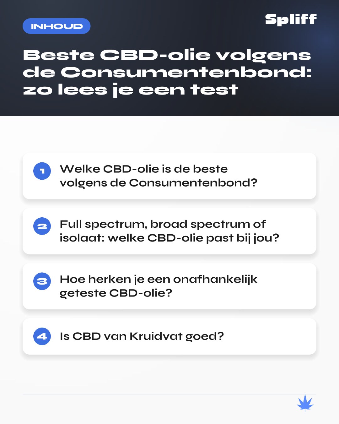 Beste cbd olie consumentenbond: inhoud — Welke CBD-olie is de beste volgens de Consumentenbond?