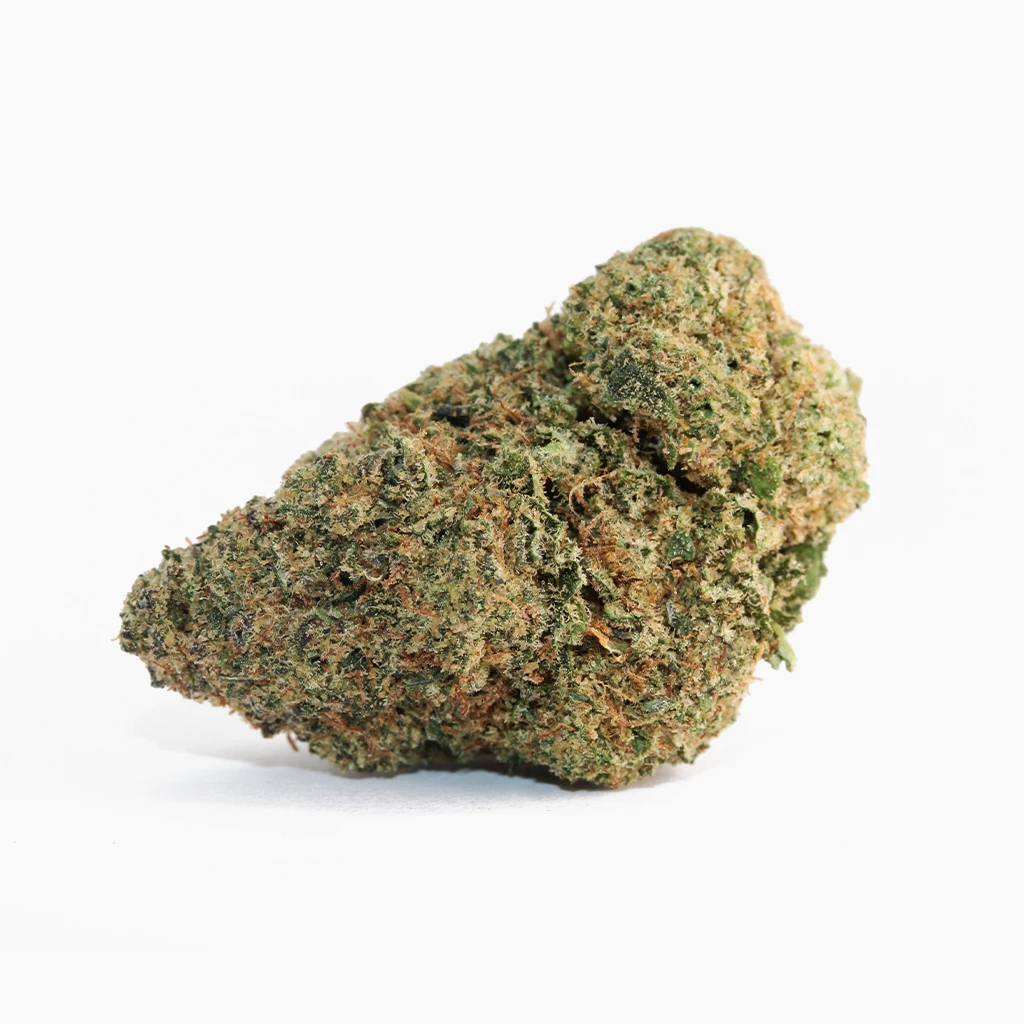 Cosmic Cookie CBD – compacte CBD-bloem met koperkleurige stampers