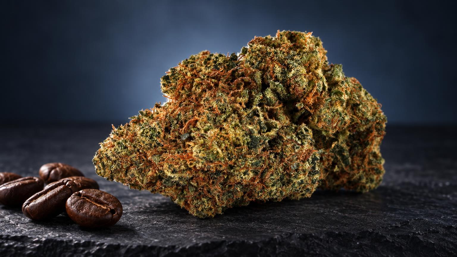 Hoeveel wiet heb je in huis: bloem Diamond Kush in beeld gebracht