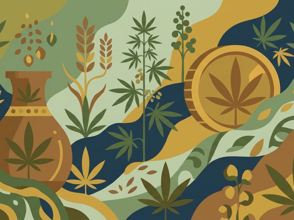 Illustratie: Edible treasure
