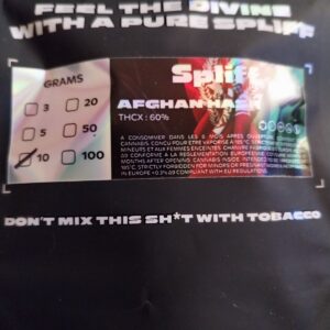 Klantbeoordeling Afghan Hash met foto - Spliff
