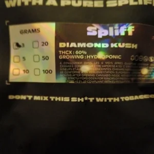 Klantbeoordeling Diamond Kush met foto - Spliff