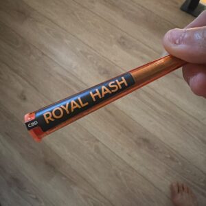 Klantbeoordeling Voorgerolde CBD joint - Royal Hash met foto - Spliff