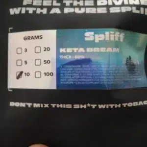 Klantbeoordeling Keta Dream met foto - Spliff