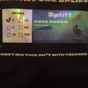 Klantbeoordeling Keta Dream met foto - Spliff