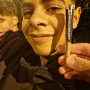 Klantbeoordeling Voorgerolde THCX joint - Amnesia Boost met foto - Spliff