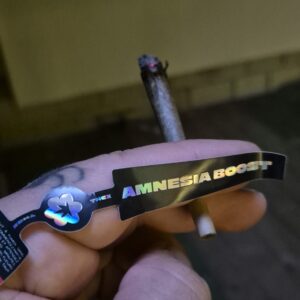 Klantbeoordeling Voorgerolde THCX joint - Amnesia Boost met foto - Spliff