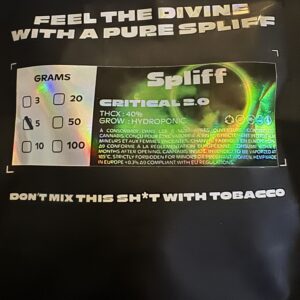 Klantbeoordeling Voorgerolde THCX joint - Royal Hash met foto - Spliff