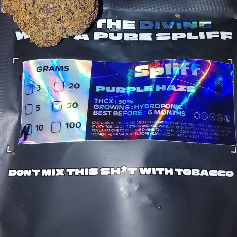 Klantbeoordeling Purple Haze met foto - Spliff