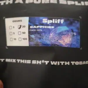Klantbeoordeling Sapphire met foto - Spliff
