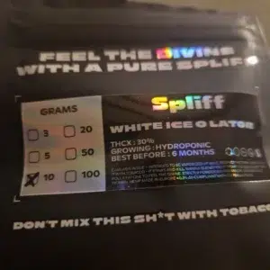 Klantbeoordeling White Ice O Lator met foto - Spliff